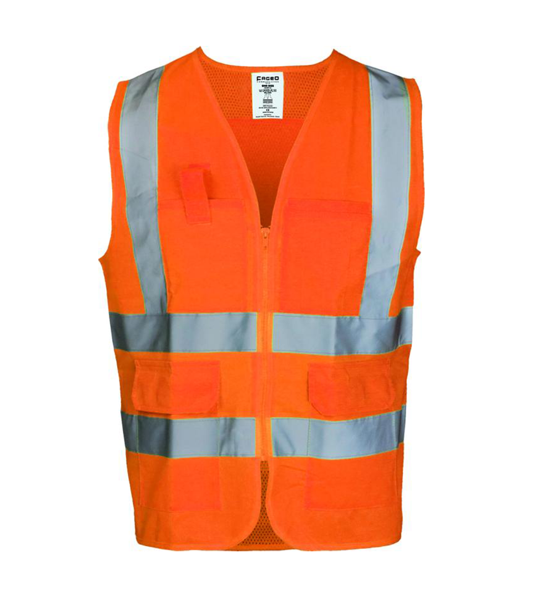 High-Visibility Vest With Zipper